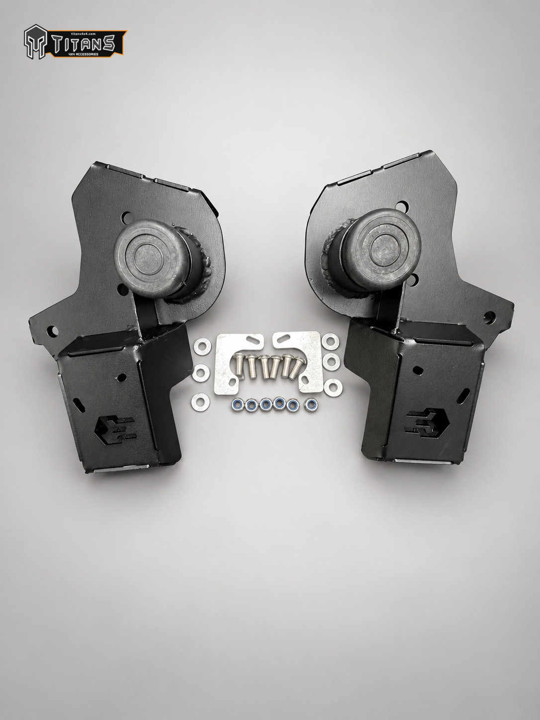 Bộ ốp bảo vệ cảm biến phuộc Raptor màu đen Titans4x4